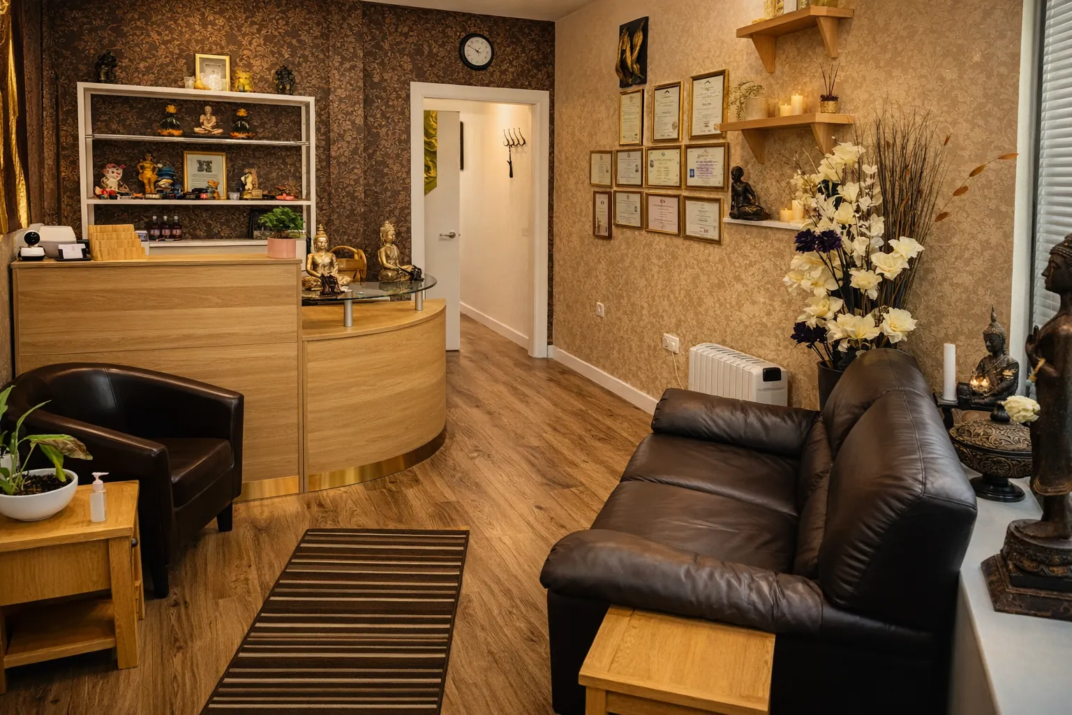 JK Healing Hands treatment room